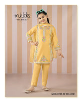 Kids comfy wear -ready to wear MKD-EF25-50 YELLOW