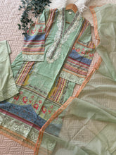 Cotton Printed Casual Suit-4