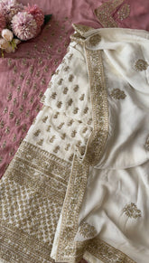 Heavy Handworked Crepe Suit -1178