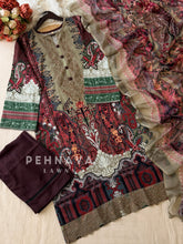 Printed Unstitched Suit-1751