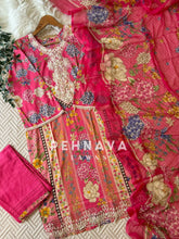 Floral Printed Lawn Suit With Chiffon Dupatta1279