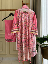 Printed Suit ft Embroidered and Lace Detailing-1206 - Pehnava Lawns