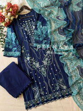 Signature Embroidered Lawn Unstitched Suit-3403