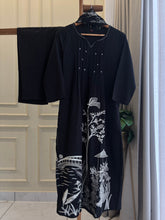 Cotton Pin-tucks slitted suit-0393