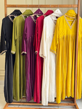 Rayon Anarkali Pleated suit with Pearl detailings