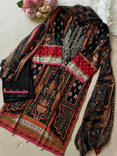 Casual Chic Pakistani Suit-black 1029A