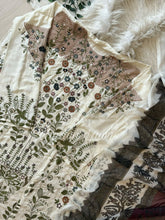 Fully embroidered Rayon suit-3638