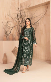 Tawakkal Afsanay Premium Semi Stitched Suit D-4907