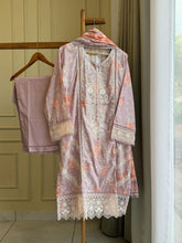 Signature Lawn Suit Featuring Cutwork-7