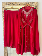 Premium russian silk handworked Aline suit