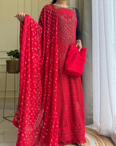 Party wear Georgette Suit