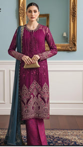 Ronak-e-Mehal Premium Semi stitched Suit-2