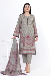 Khaadi Unstitched Printed Lawn suit-0117