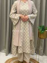 Polka Dot Bell Sleeve Two Piece Set-B210 - Pehnava Lawns
