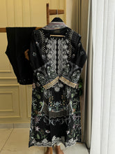 New Stitched Embellished Floral Suit-5