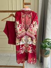 Red Floral Ethnic Salwar