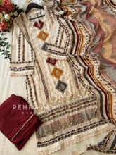 Crepe Unstitched Suit-1990