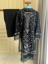 Black Embroidered Pakistani Suit-5364D