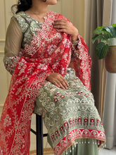 Party wear Organza Suit