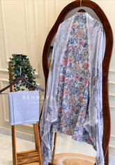 Floral Embroidered Unstitched Suit-4192