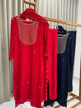 Chinnon handworked straight cut suit