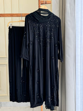 Black Mukaish Chikankari Suit