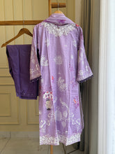 Pure Cotton suit with embroidered patches and detailings-5