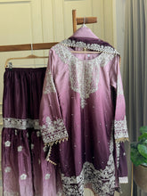 Georgette Embroidered Sharara Suit