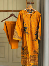 Binsaeed Cut work Embroidered Suit-0895