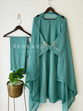 A-Line Embroidered Handwork Suit