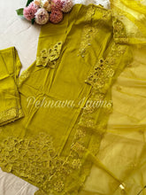 Luxury Cutwork Embroidered Suit