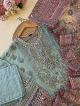 GLAMOURA BY NOOR'S SEMI-STITCHED 3PC | D-05