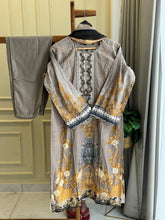 New Stitched Embellished Floral Suit-8