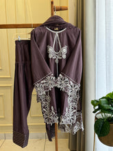 New Modern Farshi Salwar - Pehnava Lawns