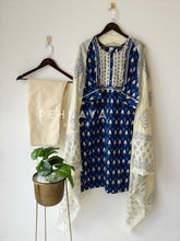 Cotton Printed Three Piece Suit-158