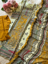 Muslin Hand detailed suit -156