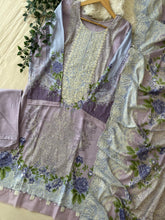Printed Pakistani Cotton Suit Ft.Neckline Embroidery-3