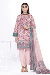 Khaadi Unstitched Printed Lawn suit-0113