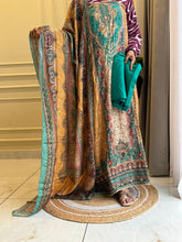 Muslin Suit with hand detailings-KT236