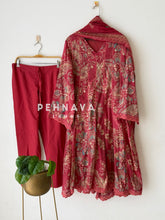 Floral Printed Three Piece Set-12968