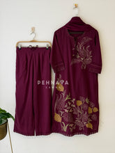 Floral Embroidered Cotton Suit Set 2568