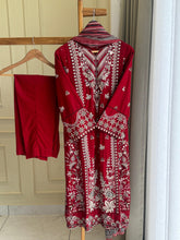 Binsaeed Pakistani Embroidered lawn Suit-0853