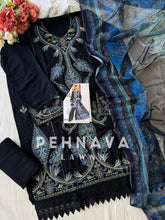 Floral Embroidered Rayon Suit - Pehnava Lawns
