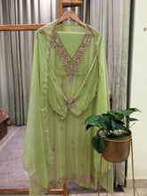 Premium Handworked Semi-Stitched Suit - Pehnava Lawns