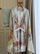 Green Printed Pakistani Salwar-4