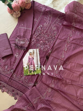 Cotton Suit Featuring embroidered dupatta-1061