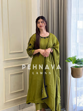 Premium Mulchanderi Panel Cut Suit - Pehnava Lawns