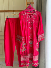 Binsaeed Pakistani Embroidered lawn Suit-0851