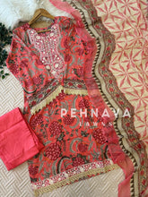 New Pink Cotton Casual Suit-1277