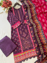 Casual Embroidered Pakistani Suit-4